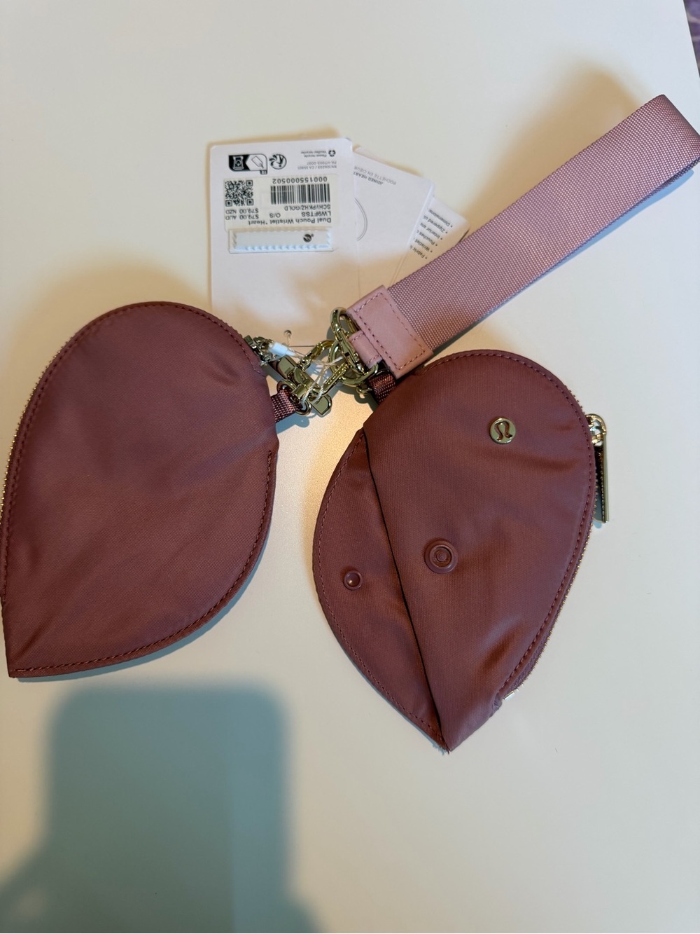 Heart Crossbody Bag in Dusty Rose - Women Bags - Picture 2 of 2